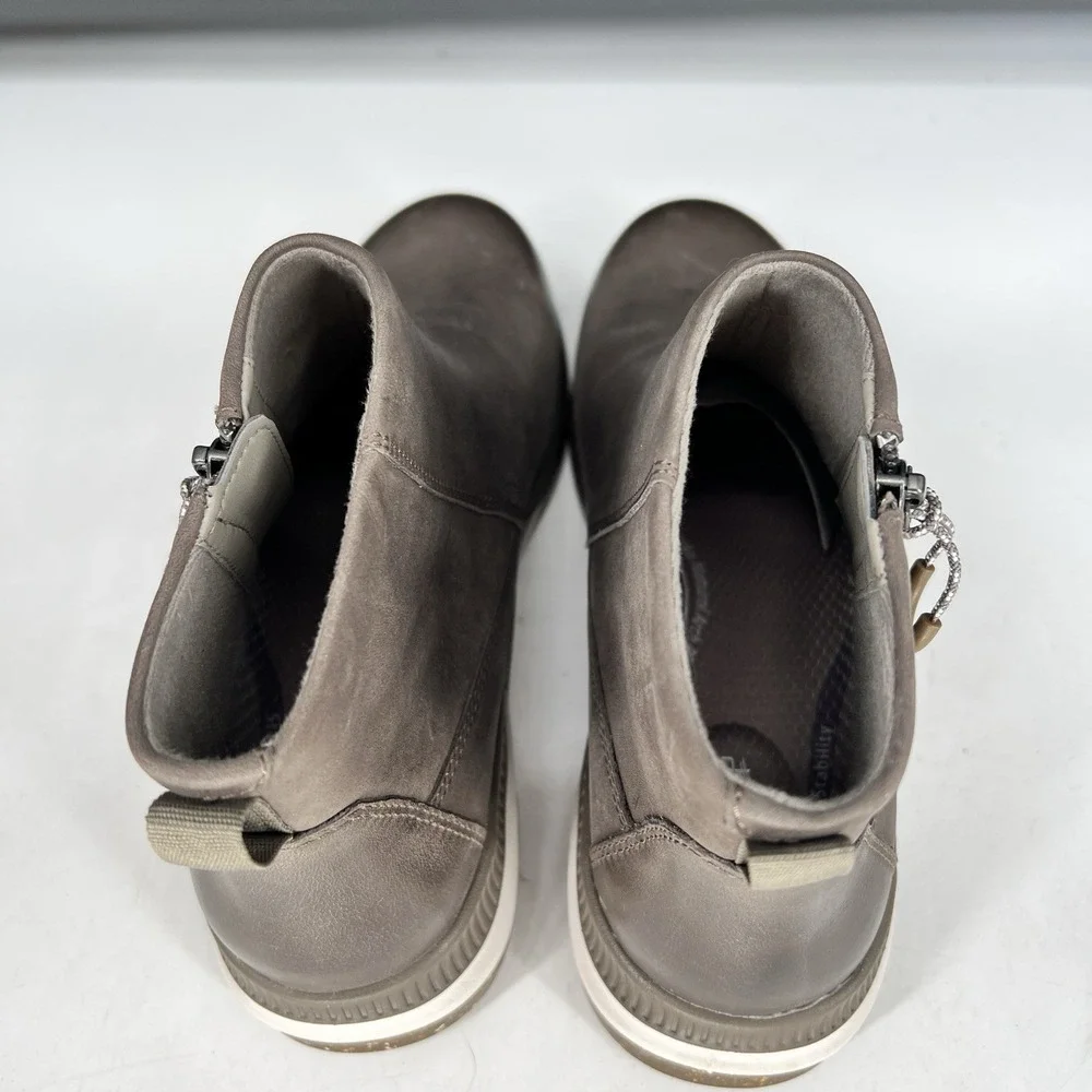 Dansko Margo‎ Waterproof Burnished Morel Brown Boots Size 36 (6.5 - 7) NWOB